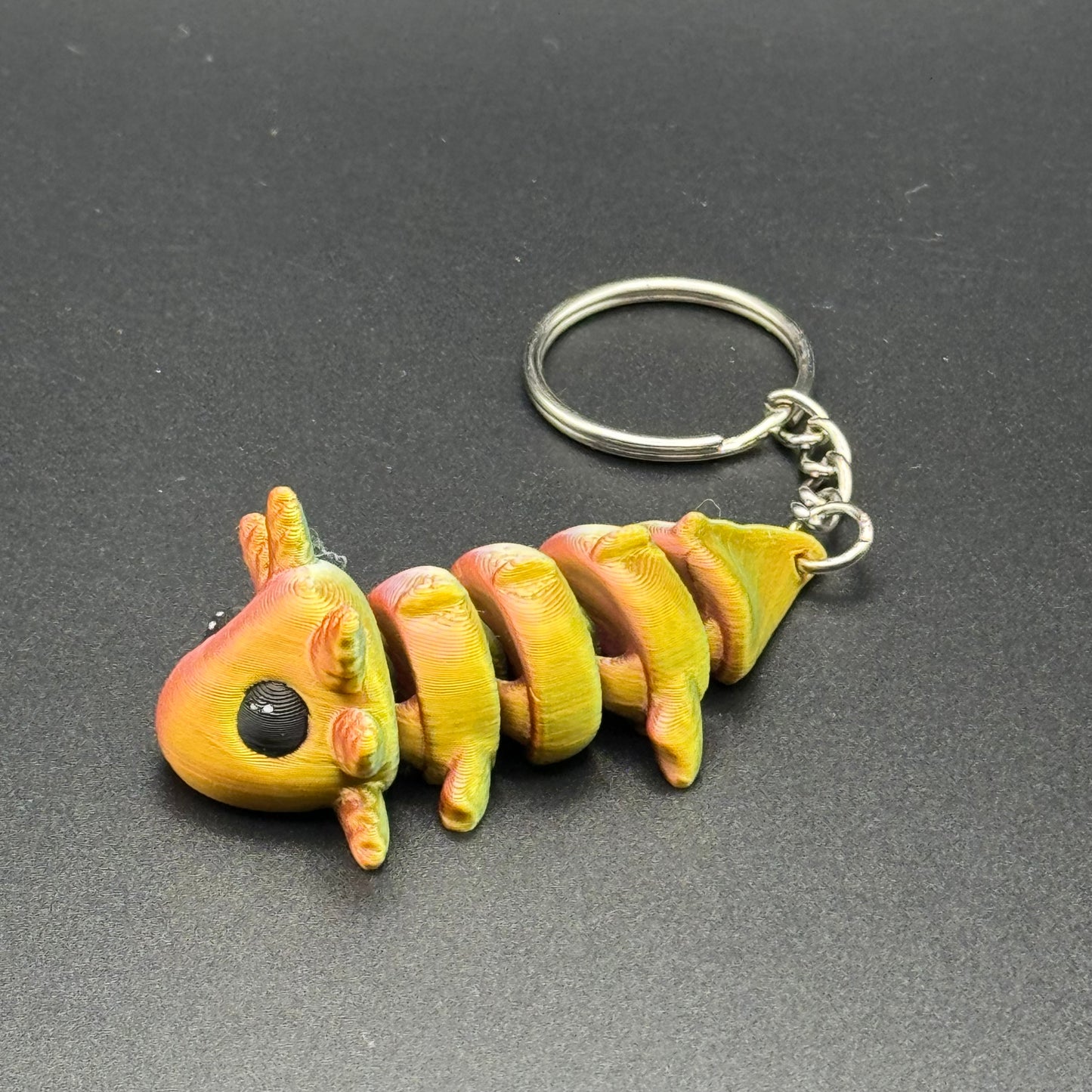 Baby Axolotl Keychain